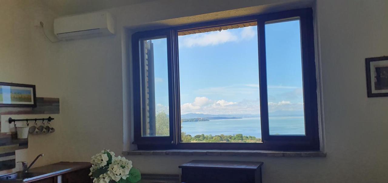 Poloturisticoumbria Rustico Con Piscina Vista Lago Passignano sul Trasimeno Luaran gambar