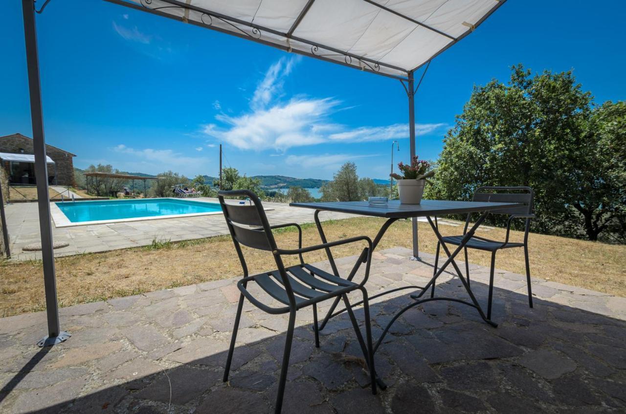 Poloturisticoumbria Rustico Con Piscina Vista Lago Passignano sul Trasimeno Luaran gambar